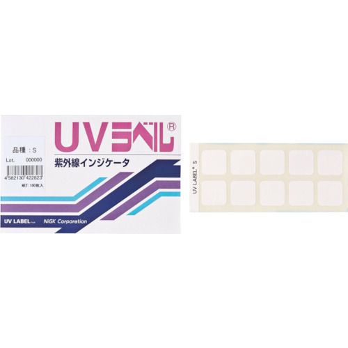 [停产]  石油Giken UV标签低灵敏度
紫外线标签 UV-L