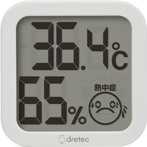 Dropec数字热层和湿度计白色
数字热水计 O-421WT