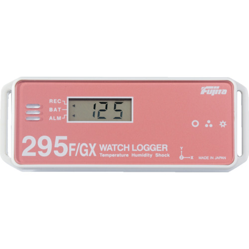 藤田显示温度和湿度/冲击数据记录仪（Felica类型）
数据记录器 KT-295F/GX