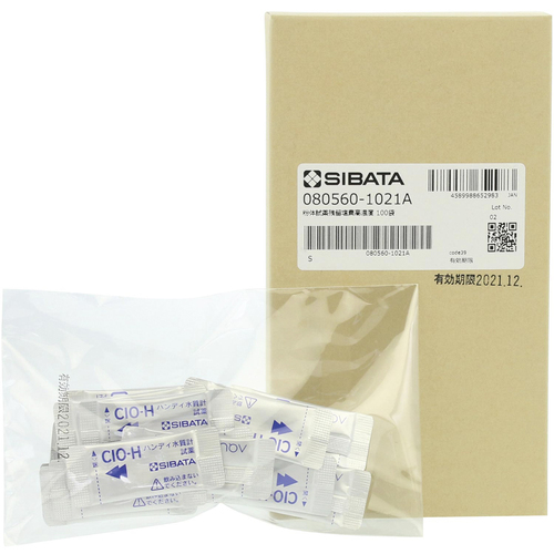 Sibata粉末试剂残留的氯高浓度100块
粉末试剂 080560-1021A