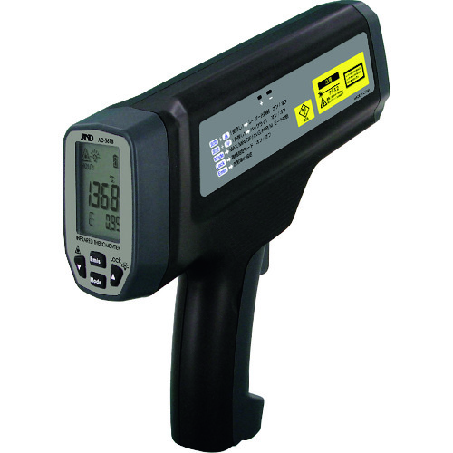 A＆D红外辐射温度计AD5618（高温类型），具有一般（ISO）校准（检查报告 +可追溯性系统）
红外温度计 AD5618-00A00