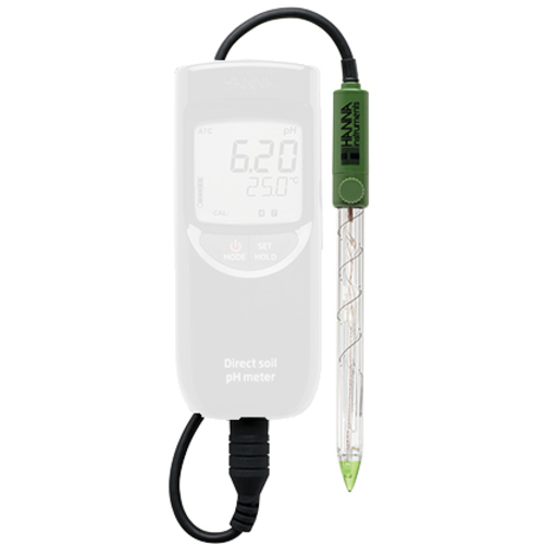 作为土壤pH/&deg;C仪表电极HI12923 2-8606-31