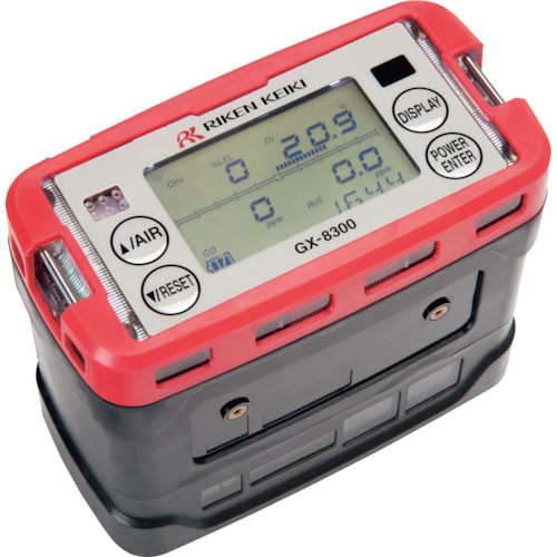 Riken Portable Multi-Gas检测器GX-8300（用于临时施工站点）类型A/H同丁烷规范 GX-8300H(10)