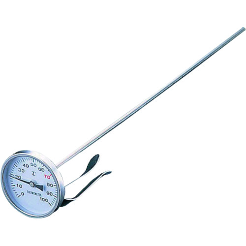 ＴＫＧ　片力商事　食品用引挂け付温度计　
Thermometer of ..kick.. [duki] of [hi**] for food BOV96