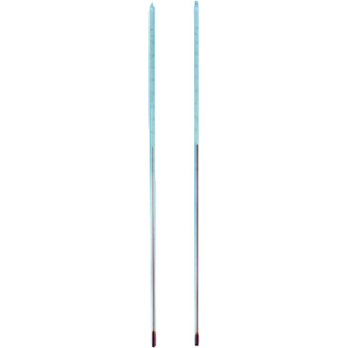 TGK红色液态杆温度计腿长长度0-100℃450L 801-53-07-01