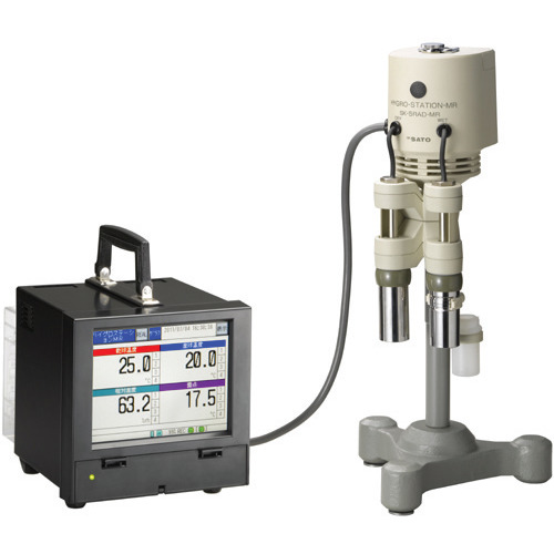 SATO无纸温度和湿度记录仪SK-5RAD-MR（7435-50）
无纸记录器的温度和湿度的多重测量系统 SK-5RAD-MR