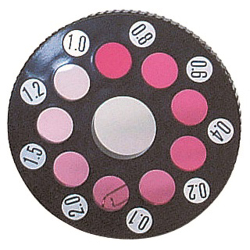 ＡＳ　残留塩素测定器　ＤＰＤ比色板 2-6205-12