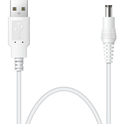加上538202）加上温度和湿度LED警报AT-TH03的USB-DC电源线 AT-USBDC15