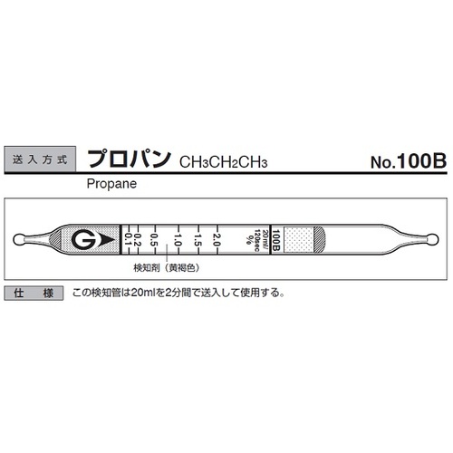 作为检测100B的管（10件） 9-801-86