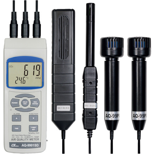 MT数据记录器多空气质量测量设备
数据记录器多空气质量计 AQ-9901SD