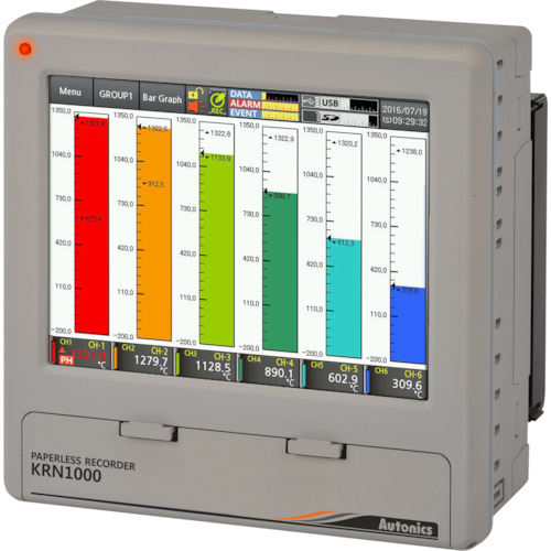 Autonics LCD触摸屏无纸记录器
LCD触摸屏无纸记录器 KRN1000-1201-0S