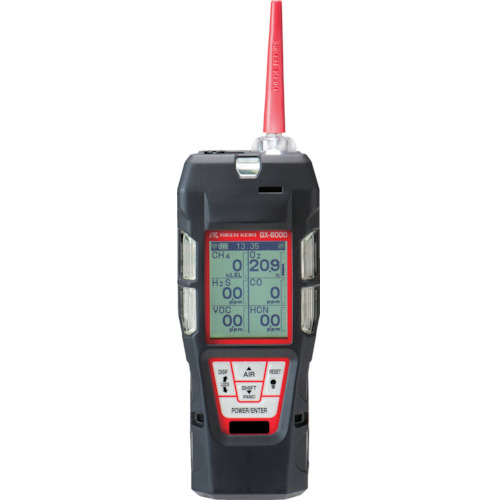 Riken Portable Multi-Gas监视器GX-6000电池供电
便携式多气监测器 GX-6000 AH010E300D