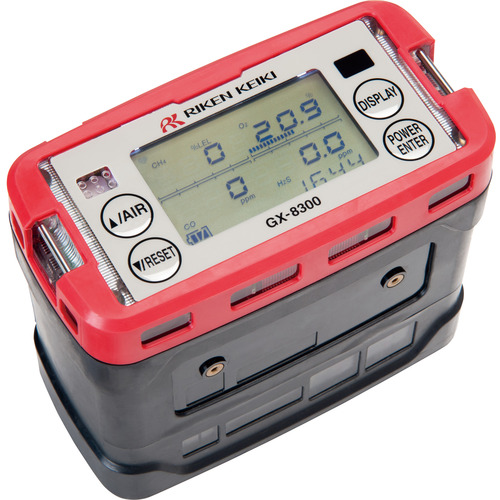 Riken Portable Multi-Gas检测器GX-8300（用于临时建筑工地）类型B/H甲烷规格 GX-8300H(21)