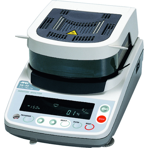 Ａ＆Ｄ　加热干燥式水分计　ＭＬ５０　一般校正付　
Moisture Analyzers ML50-00A00