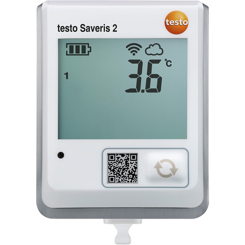 Testo云监测记录器Testo Saveris 2-T1带有内置温度传感器，带温度校准文档（室温） 0572 2031X1001