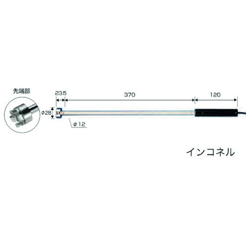 作为传感器探针IK1000用于表面温度测量 1-5522-06