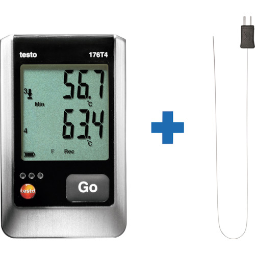 Testo Testo176T4液体和蒸气相液氮容器的记录器设置
记录器集 TD20-176-02