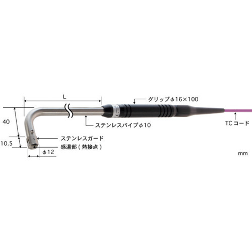 休息固定表面温度传感器类型系列 A-333E-01-1-TC1-ASP