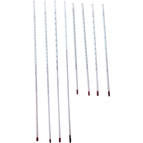 ＡＳ　温度计ＡＬ０～５０℃４５０ｍｍ　校正书付 3-5577-01-20