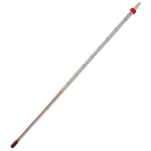 ＡＳ　赤液棒状温度计－８０～＋５０℃ 1-610-02