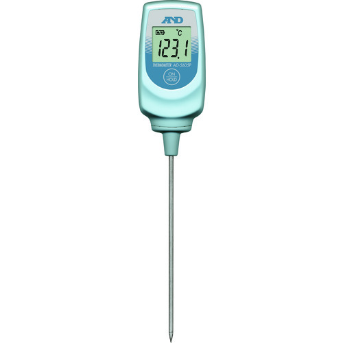 A＆D防水中心温度计（T型）AD5605P带有一般（ISO）校准（检查报告 +可追溯性系统）
温度计 AD5605P-00A00