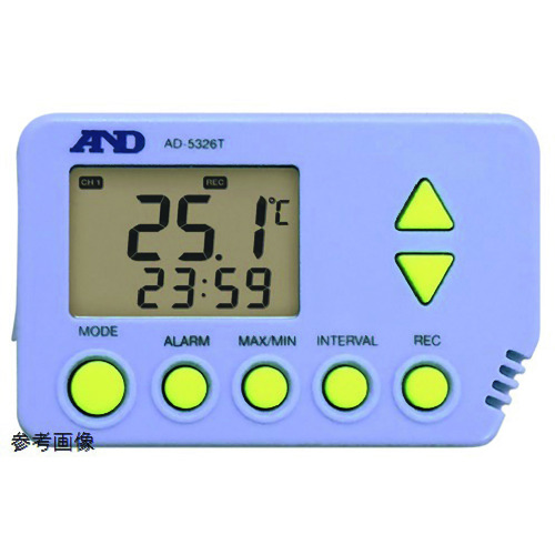 带外部传感器AD-5326TT的TGK温度数据记录仪 123-70-23-32