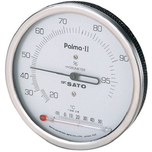 Sato Palma 2型湿度计（带温度计）（7562-00）
湿热计型Palma II 7562-00