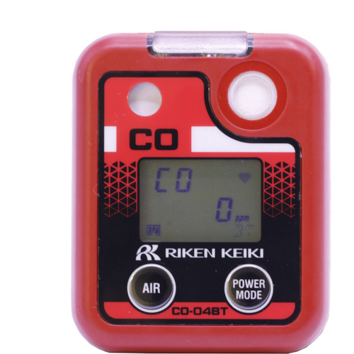 Riken亲自安装的一氧化碳仪表Co-04（氢干扰还原）可充电电池规格[兼容蓝牙]
煤气监测器 CO-04CBT(01)