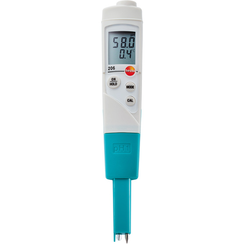 ＴＥＳＴＯ　ｐＨ计　ｔｅｓｔｏ　２０６－１　液体用电极一体型　
Testo 206 Ph1 - Instrument Kit TESTO206-1
