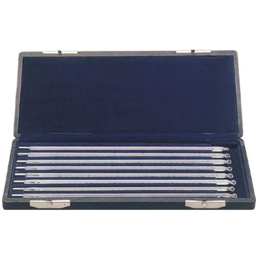 佐藤　二重管标准温度计　Ｎｏ． ２　５０～１００℃　３０ｃｍ　（００２１－０２） 0021-02