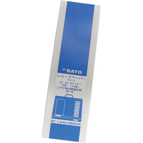 Sato记录纸Sigma类型2分隔的温度录音机7天卷（7200-62）
Sigma II遥控器的7天图表一点点热力计 7200-62
