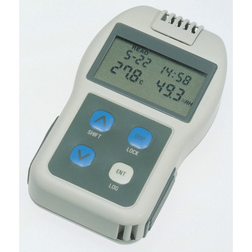 [停产] Chino口袋尺寸的热水瓶和湿度计
棕榈大小温度湿度表 HN-CHNS