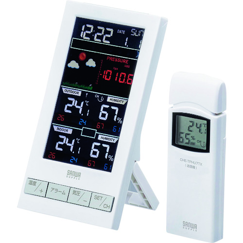 [停产] Sanwa无线热圈和湿度计收发器集
热杂种计 CHE-TPHU7