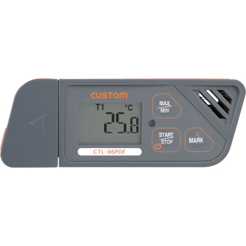 [中断]自定义PDF温度2CH记录器&ldquo; log me〜ru&rdquo;
具有自动PDF导出功能的温度记录仪 CTL-06PDF
