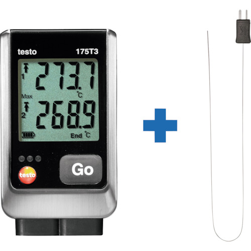 Testo Testo175T3 1000℃兼容热电偶记录器集
记录器集 TD20-175-01