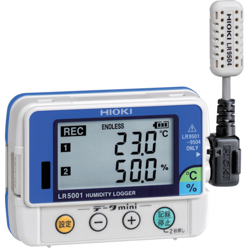[中断]带有校准证书的HIOKI温度和湿度记录器LR5001
湿度记录仪 LR5001KOUSEISYOTUKI
