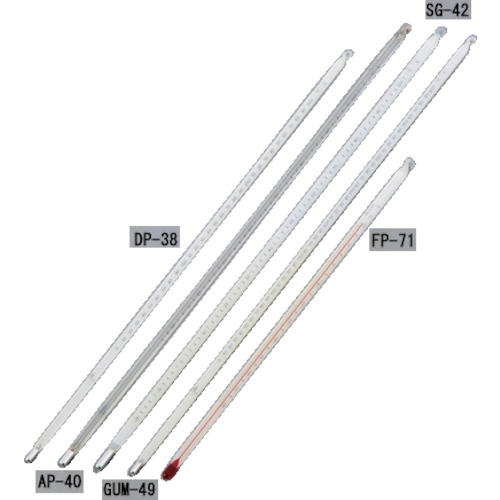 [停止]作为温度计DP-38，用于油脂滴点 1-6377-13