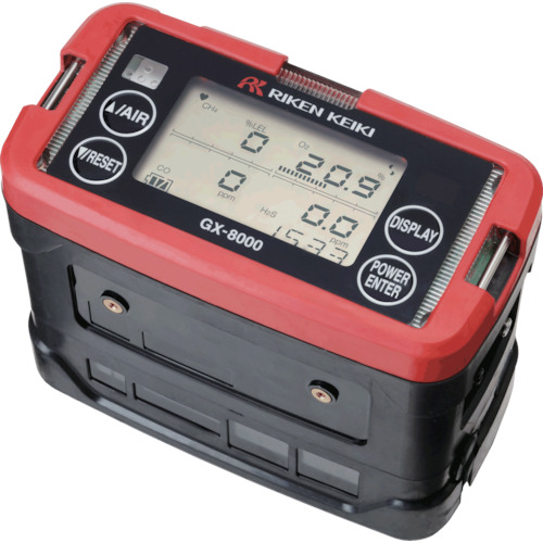 [停产] Riken Portable Multi-Gas监视器宽度x深度x高度：154 x 81 x 127毫米 GX-8000 TYPE-C CH4