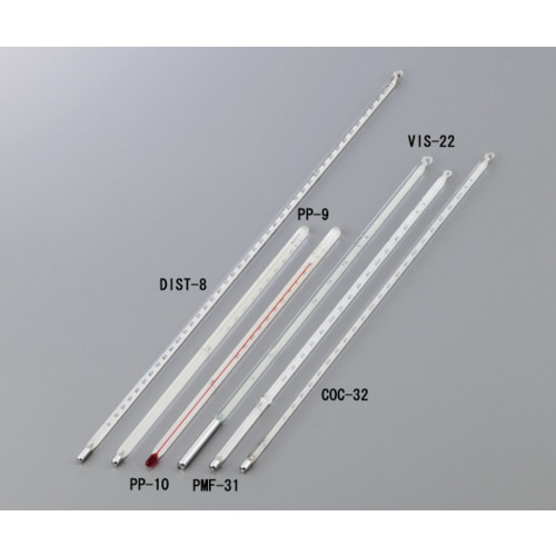 [廃番]ＡＳ　温度计　ＶＩＳ－８８　动粘度用 1-6377-18