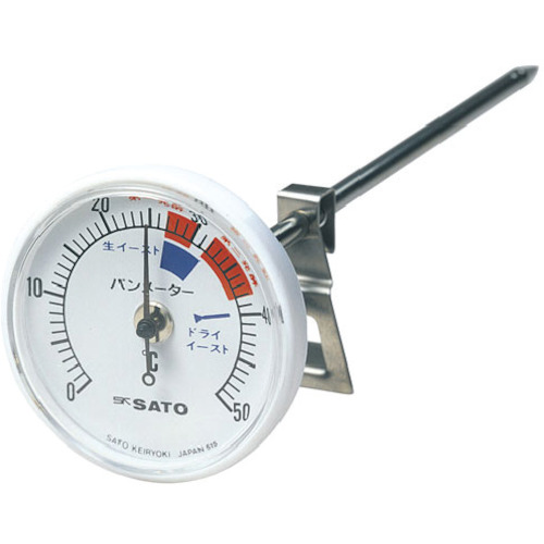 [停产] Sato Pan Meter（1724-00）
烘烤的双金属温度计 1724-00