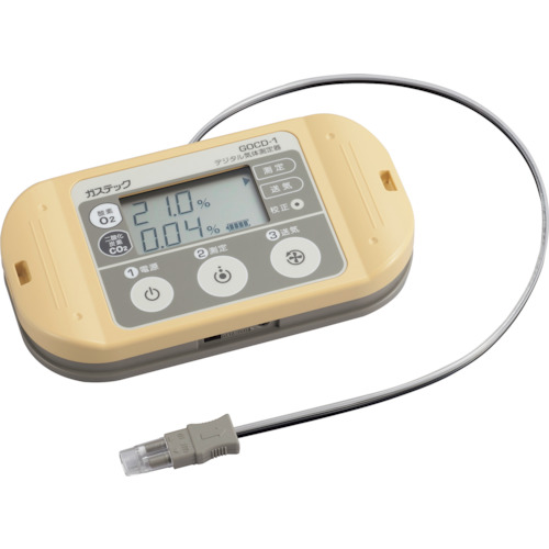 [停产] Gastec数字气体测量设备GZD-1
数字空气探测器（氧/二氧化碳）GOCD-1 GOCD-1