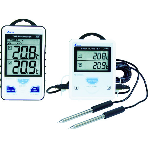 [停产] Shinwa无线温度计A- 大和 低分界线类型的双探针类型
无线温度计 73241