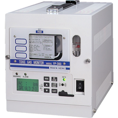 [停产] Riken高度敏感的  气体监测器 - 
Riken高敏性  气体显示器（通过检测带的光电子光度计方法） FP-300