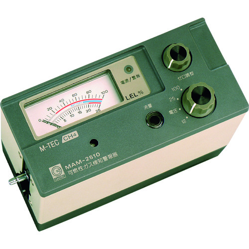 [停止] Gastec便携式甲烷检测警报
便携式气体监测器（甲烷气） MAM-2510