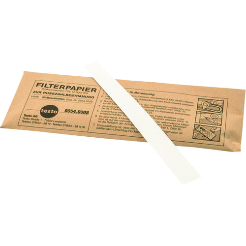 [停产] testo烟雾测试仪（40张纸）
滤纸确定烟雾数 0554 0308