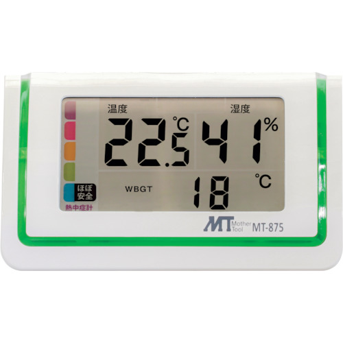 [停产]带有中风指数显示的MT数字热/湿度表 MT-875