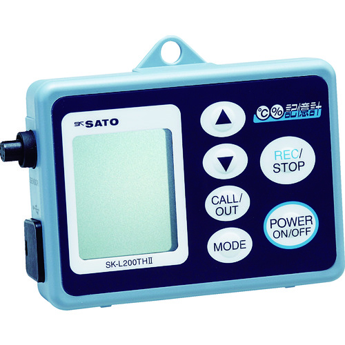 [停止]温度和湿度的SATO数据记录仪
数据记录器 SK-L200TH2-A