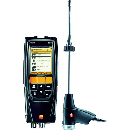 [停产] Testo燃烧排气分析仪Testo 320 O2，CO集
烟道气囊 TESTO320-O2CO