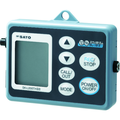 [停止]温度和湿度的SATO数据记录仪
数据记录器 SK-L200TH2-AD