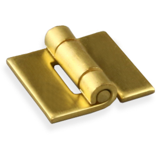 Tochigiya Flat Hinge（黄铜和无孔） TH-TM-35
